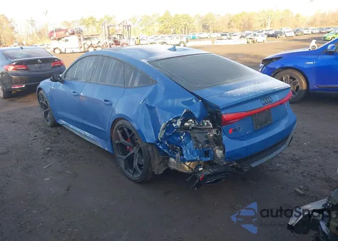 2025 Audi Rs 7 Sportback Performance Tfsi Quattro Tiptronic из США, поврежденный, VIN WUAPDBF28SN904825